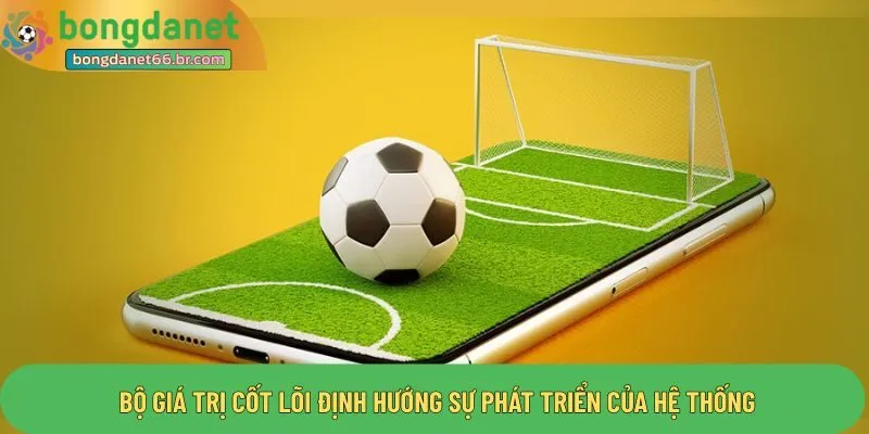 Bộ giá trị cốt lõi định hướng sự phát triển của hệ thống