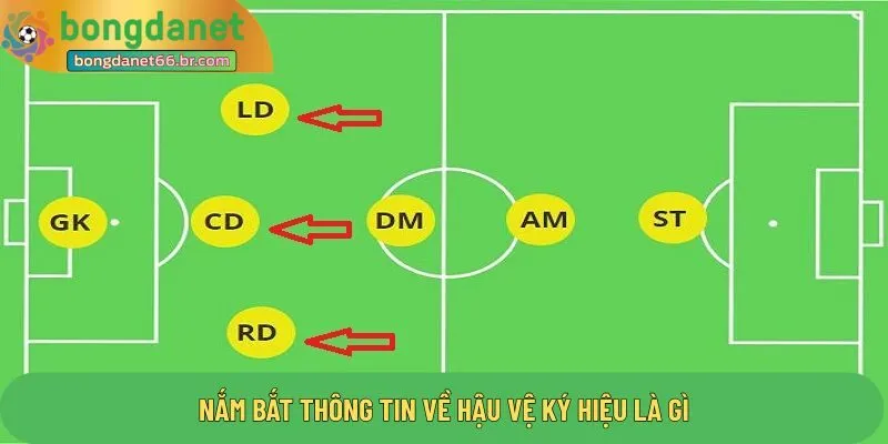 Nắm bắt thông tin về hậu vệ ký hiệu là gì